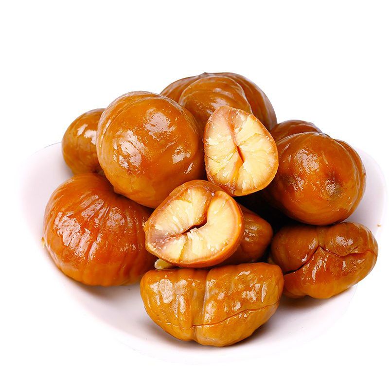 板栗仁即食熟的油栗子仁熟制甘栗仁熟板栗
